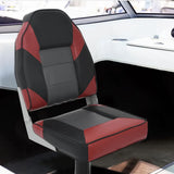 Vidaxx Bootsstühle 2 Stück klappbar mit hoher Rückenlehne 39x43x58 cm