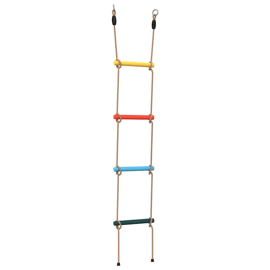 Vidaxl rope ladder for children with 4 sports multi -colored