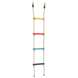 Vidaxl rope ladder for children with 4 sports multi -colored