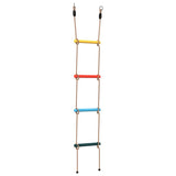 VidaXL Strickleiter für Kinder mit 4 Sprossen, mehrfarbig