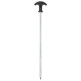 Vidaxl Zeltheringe 24 Stück ø7 mm 30 cm verzinkter Stahl