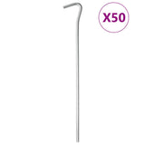 Vidaxl Zeltheringe 50 Stück ø5 mm 23 cm verzinkter Stahl