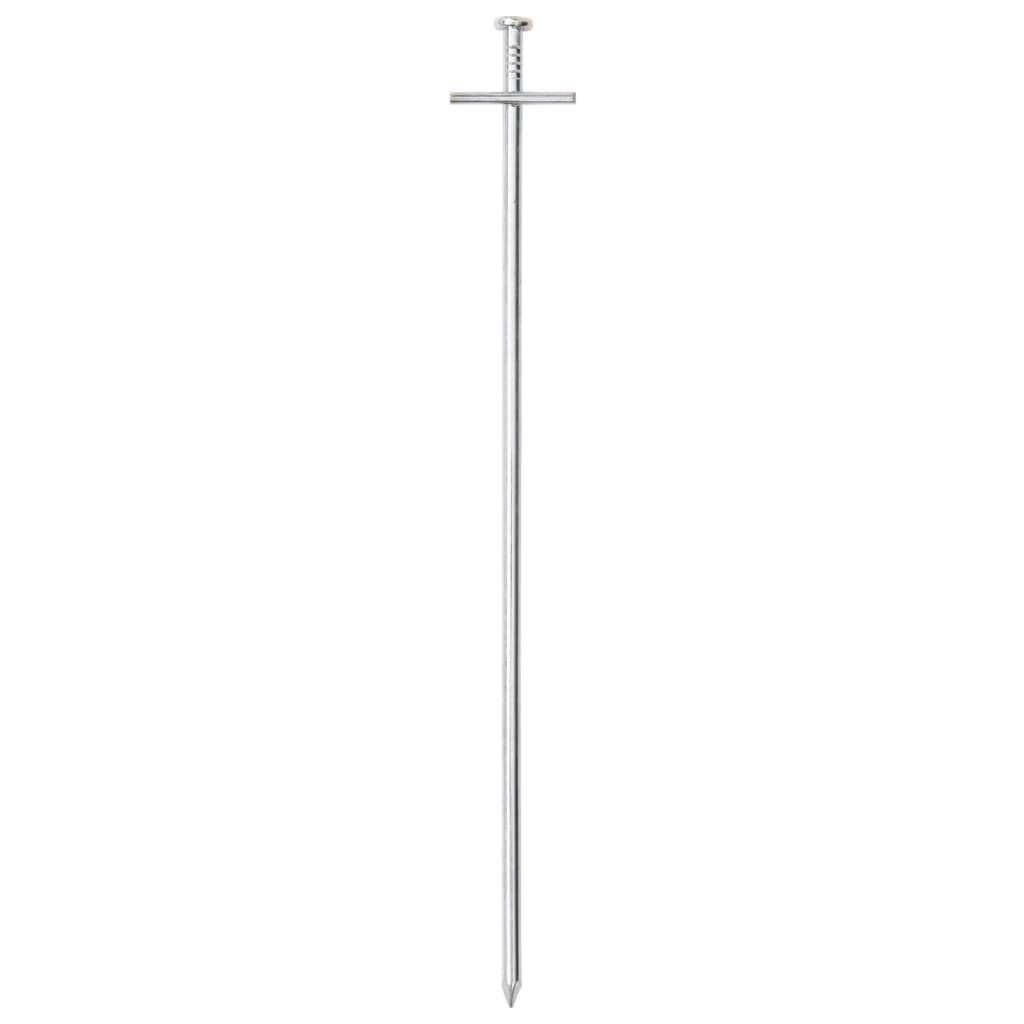 Vidaxl Zeltheringe 24 Stück ø6 mm 29,5 cm verzinkter Stahl