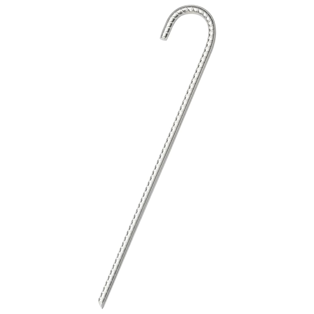 Vidaxl Zeltheringe 12 Stück ø10 mm 37 cm verzinkter Stahl