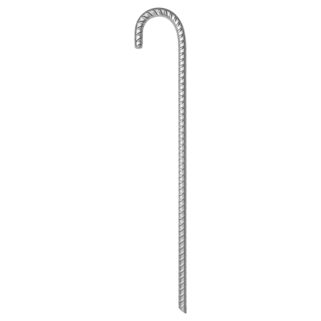 Vidaxl Zeltheringe 6 Stück ø12 mm 41,5 cm verzinkter Stahl