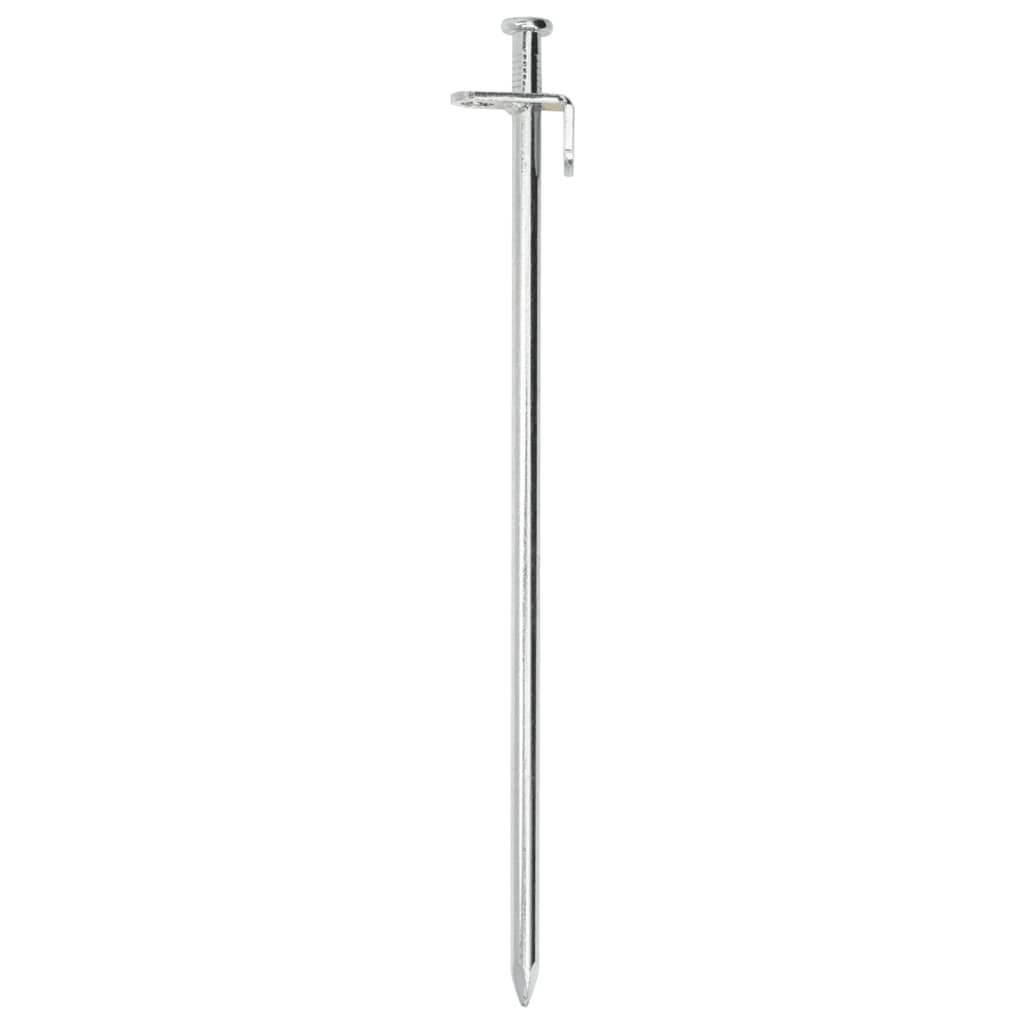 Vidaxl Zeltheringe 24 Stück 8 mm 30 cm verzinkter Stahl