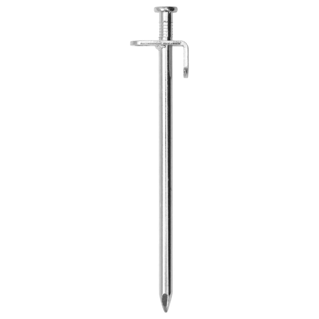 Vidaxl Zeltheringe 24 Stück 8 mm 19,5 cm verzinkter Stahl