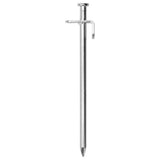 Vidaxl Zeltheringe 24 Stück 8 mm 19,5 cm verzinkter Stahl