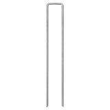 Vidaxx Erdnägel 25 Stück U-förmig 20x4 cm verzinkter Stahl