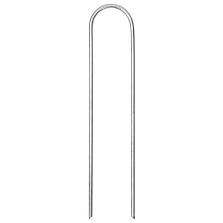 Vidaxx Erdnägel 25 Stück U-förmig 15x3,5 cm verzinkter Stahl