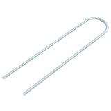 Vidaxx Erdnägel 25 Stück U-Form 20x3,5 cm verzinkter Stahl