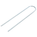 Vidaxx Erdnägel 50 Stück U-förmig 20x3,5 cm verzinkter Stahl