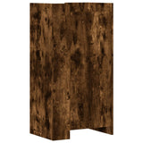 Vidaxx Schuhschrank 52x37,5x100 cm verarbeitetes Holz, geräucherte Eiche