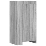 Vidaxx Schuhschrank 52x37,5x100 cm, Holzwerkstoff, Sonoma-Eiche, grau