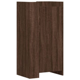 Vidaxx Schuhschrank 52x37,5x100 cm, fertiges Holz, braune Eiche