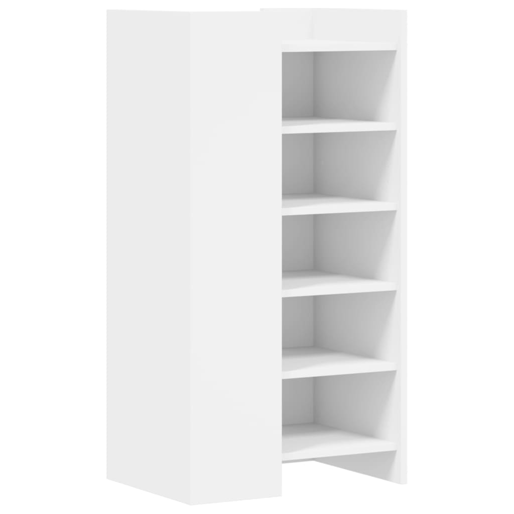 Vidaxx Schuhschrank 52x37,5x100 cm Holzwerkstoff weiß