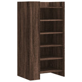 Vidaxx Schuhschrank 52x37,5x100 cm, fertiges Holz, braune Eiche