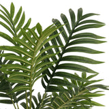 Vidaxl künstliche Palme mit 3 Stämmen 85 cm Polypropylen grün