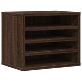 Vidaxx Schreibtisch-Organizer 36 x 26 x 29,5 cm, fertiges Holz, braune Eiche