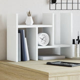 Vidaxx Schreibtisch-Organizer 34,5 x 15,5 x 35,5 cm, Holzwerkstoff weiß