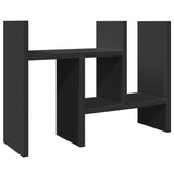 Vidaxx Schreibtisch-Organizer 34,5x15,5x35,5 cm verarbeitetes Holz schwarz