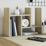 Vidaxl bureau organiser 34,5x15,5x35,5 cm hout sonoma eikenkleurig