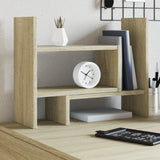 Vidaxxl Schreibtisch-Organizer 38,5 x 17 x 39 cm, Holzwerkstoff Sonoma-Eiche-farben