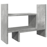 Vidaxx Schreibtisch-Organizer 38,5 x 17 x 39 cm, Holzwerkstoff, Betongrau