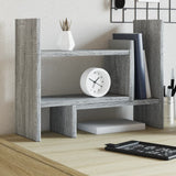 Vidaxx Schreibtisch-Organizer 38,5 x 17 x 39 cm, Holzwerkstoff, graue Sonoma-Eiche