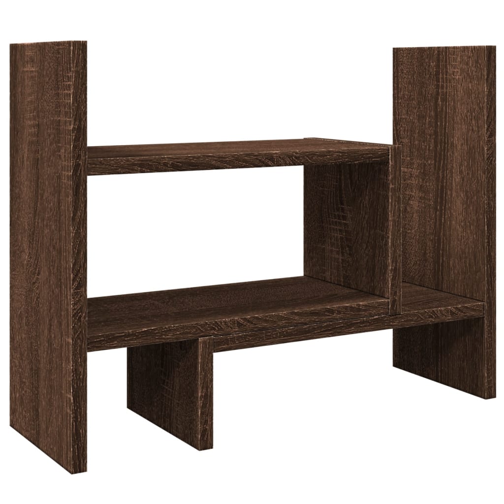 Vidaxx Schreibtisch-Organizer 38,5 x 17 x 39 cm, fertige Holzfarbe, braune Eiche