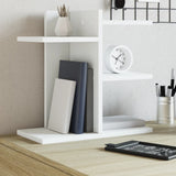 Vidaxx Schreibtisch-Organizer 42x21,5x42 cm Holzwerkstoff weiß