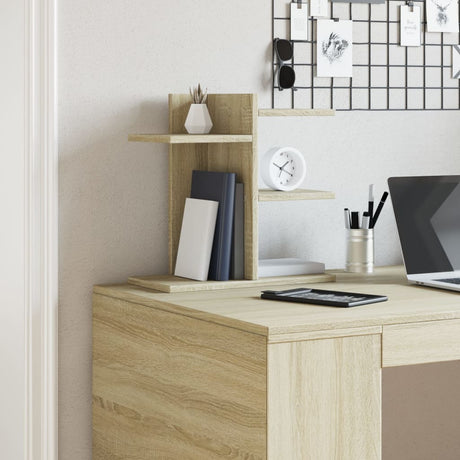 Vidaxx Schreibtisch-Organizer 42 x 21,5 x 42 cm, Holzwerkstoff Sonoma-Eiche-farbig