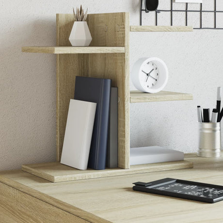 Vidaxx Schreibtisch-Organizer 42 x 21,5 x 42 cm, Holzwerkstoff Sonoma-Eiche-farbig