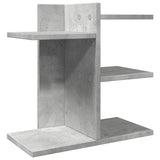Vidaxx Schreibtisch-Organizer 42 x 21,5 x 42 cm, Holzwerkstoff, Betongrau