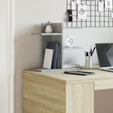 Vidaxx Schreibtisch-Organizer 42 x 21,5 x 42 cm, Holzwerkstoff, Betongrau
