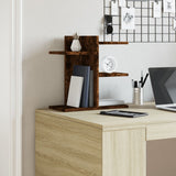 Vidaxx Schreibtisch-Organizer 42 x 21,5 x 42 cm, verarbeitetes Holz, Farbe geräucherte Eiche