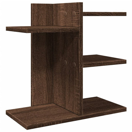 Vidaxx Schreibtisch-Organizer 42 x 21,5 x 42 cm, fertiges Holz, braune Eiche