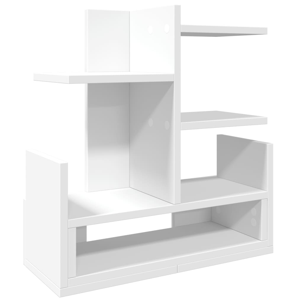 Vidaxx Schreibtisch-Organizer 49x20x52,5 cm Holzwerkstoff weiß