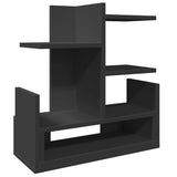 Vidaxx Schreibtisch-Organizer 49x20x52,5 cm verarbeitetes Holz schwarz