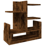 Vidaxx Schreibtisch-Organizer 49 x 20 x 52,5 cm, verarbeitetes Holz, Farbe geräucherte Eiche