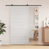 Puerta corredera Vidaxl 100x208 cm de pino sólido