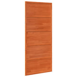 Vidaxx Schiebetür 90x208 cm massives Kiefernholz, waschbraun
