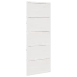 Vidaxl sliding door 80x208 cm Solid pine white