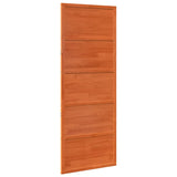 Vidaxl Sliding Porte 80x208 cm Brunier