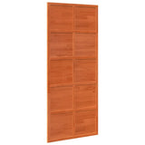 Vidaxx Schiebetür 90x208 cm massives Kiefernholz, waschbraun