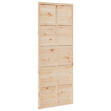 Vidaxx Schiebetür 80x208 cm massives Kiefernholz