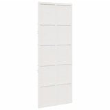 Porta scorrevole Vidaxl 80x208 cm Pino solido bianco