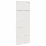 Vidaxx Schiebetür 80x208 cm Kiefer massiv weiß