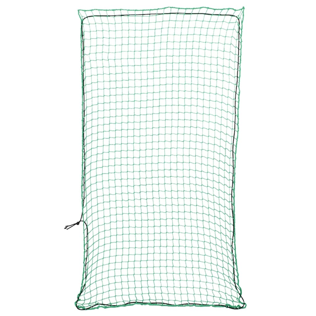 Vidaxx Anhängernetz elastisches Seil 4x2 m Polypropylen grün