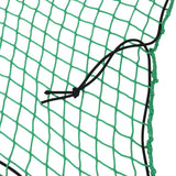Vidaxx Anhängernetz elastisches Seil 3x2,5 m Polypropylen grün